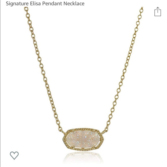 Kendra Scott Jewelry - Kendra Scott Druzy Elisa Necklace in Iridescent
